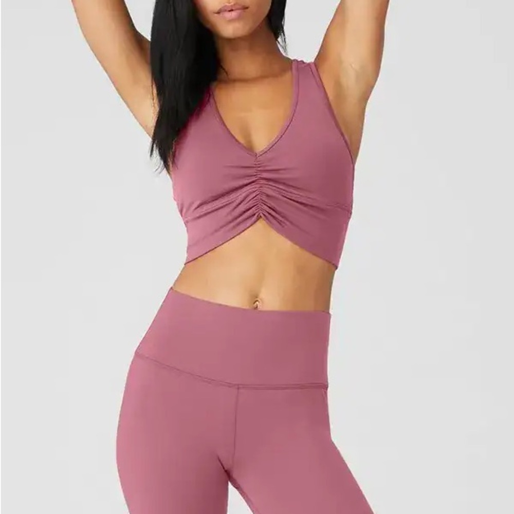 Alo Yoga Wild Thing Bra - Mars Clay